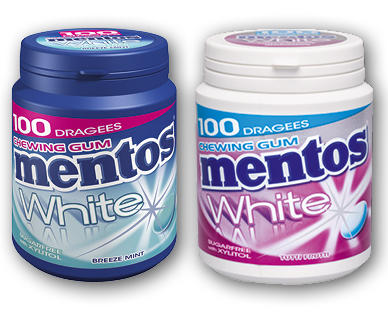 Chewing-gum White MENTOS(R)