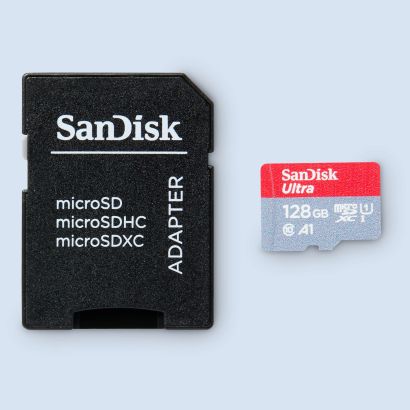 Carte mémoire microSDXC de 128 GB