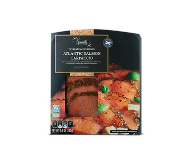 Specially Selected Salmon Carpaccio