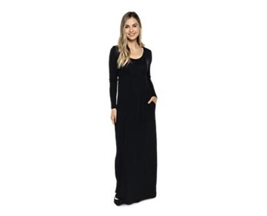 Serra 
 Ladies' Long-Sleeve Maxi Dress