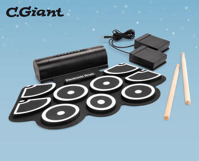 C.GIANT Elektronisches Schlagzeug-Set