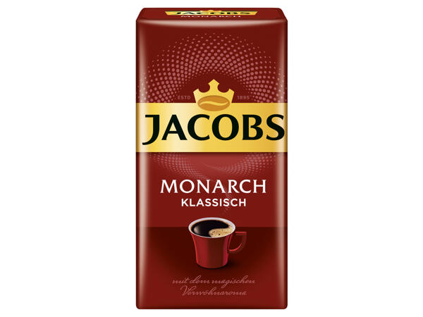 Jacobs Monarch gemahlen oder ganze Bohne