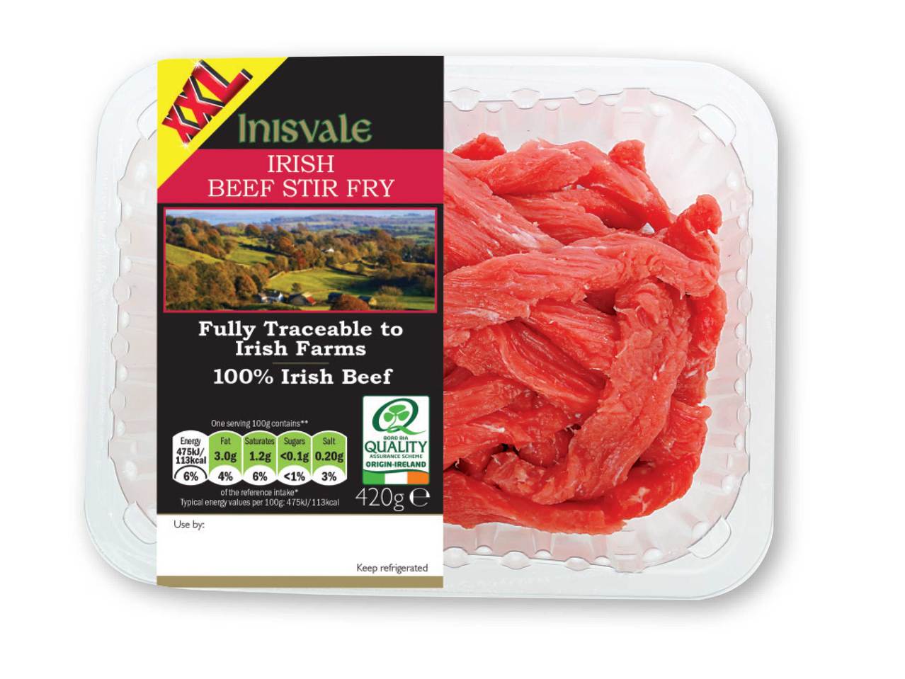 INISVALE(R) Fresh Irish Beef Stir-Fry
