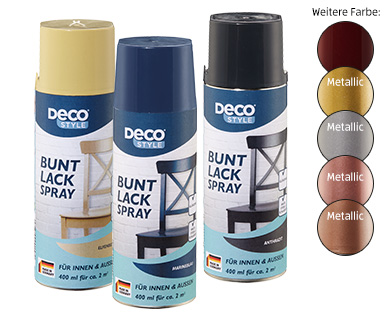 DECO STYLE(R) Buntlack Spray