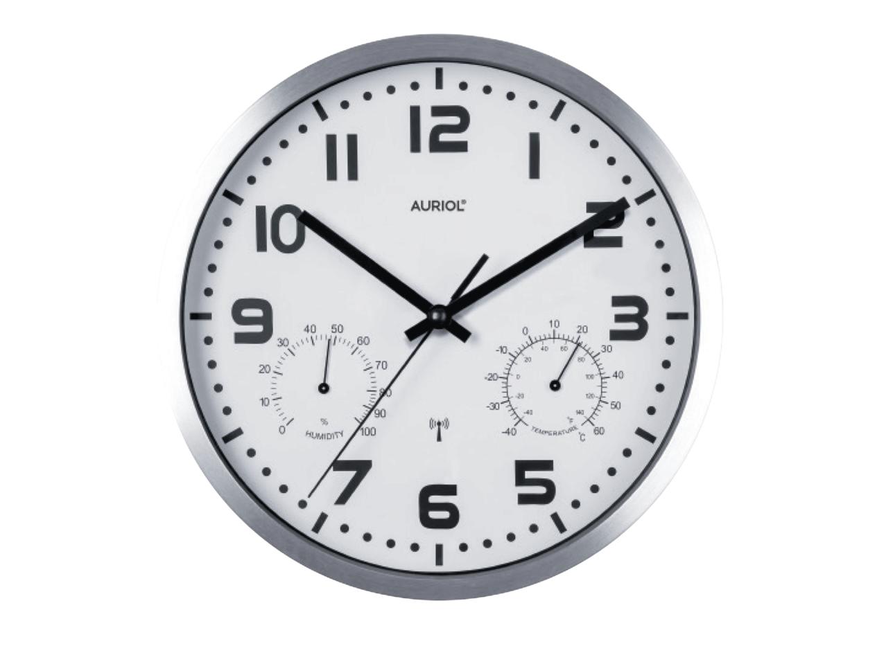 AURIOL Radio-Controlled Wall Clock