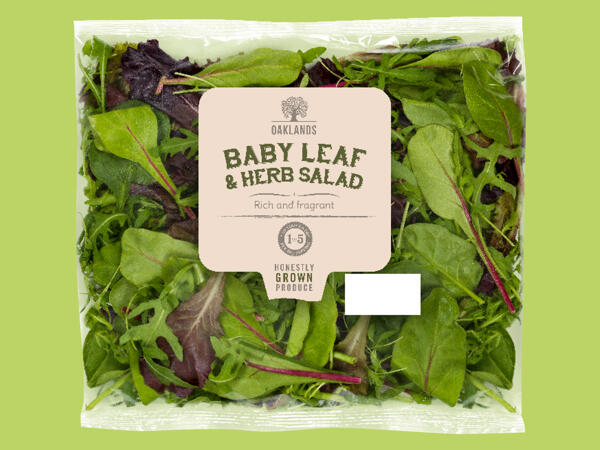 Oaklands Baby Leaf & Herb Salad