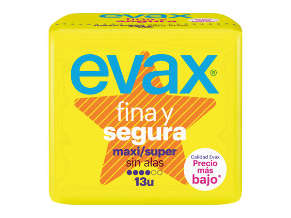 Evax(R) Fina&Segura Normal/Super