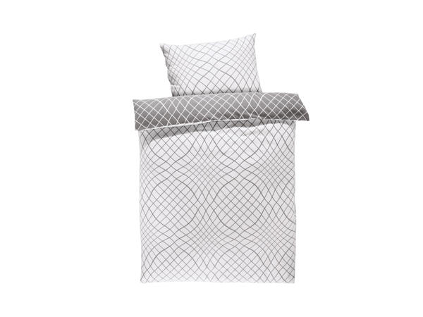 Flannelette Reversible Bed Linen Single