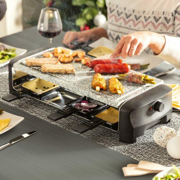 QUIGG(R) 				Raclette/steengrill