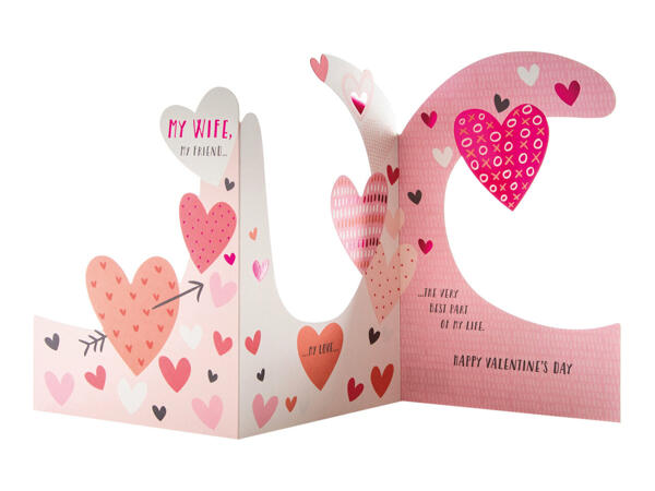 Hallmark Premium 3D Valentines Cards