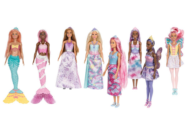 Mattel(R) Barbie-nukke tai Hot Wheels -lelu
