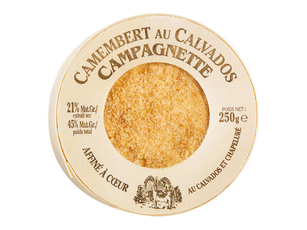 Camembert affiné au Calvados