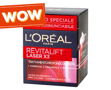 L'ORÉAL PARISRevitalift Laser crema viso Da giovedì 20 giugno