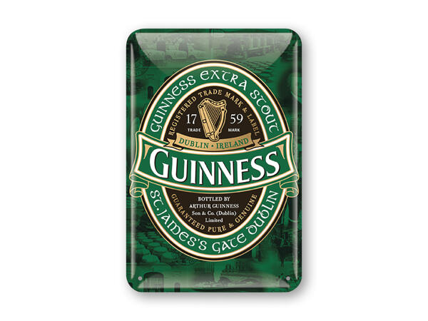 Guinness metalskilt