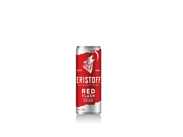 Bacardi Rum Cola ou Eristoff Red Flash*