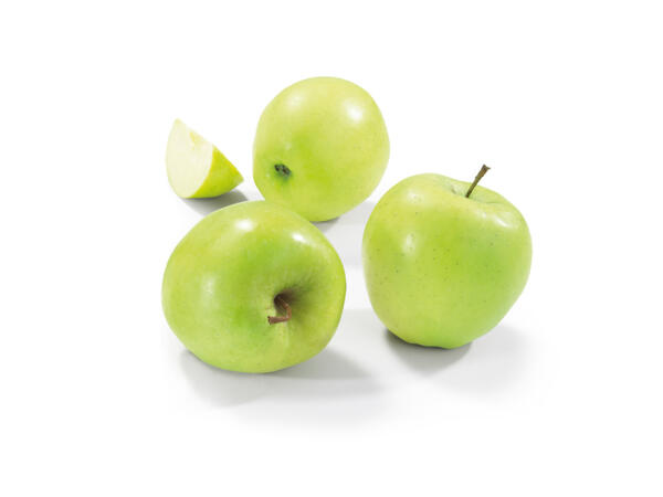 Gröna äpplen Golden Delicious, lösvikt