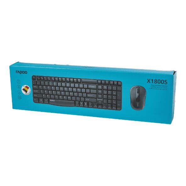 Draadloos toetsenbord en draadloze muis