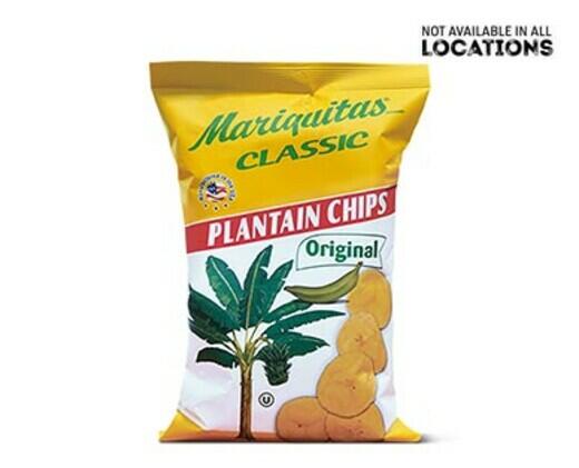 Mariquitas 
 Original or Lime Plantain Chips