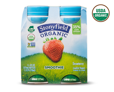 Stonyfield Organic Lowfat Yogurt Smoothie