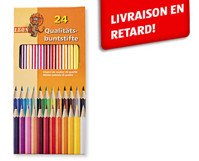 Crayons de couleur LEON