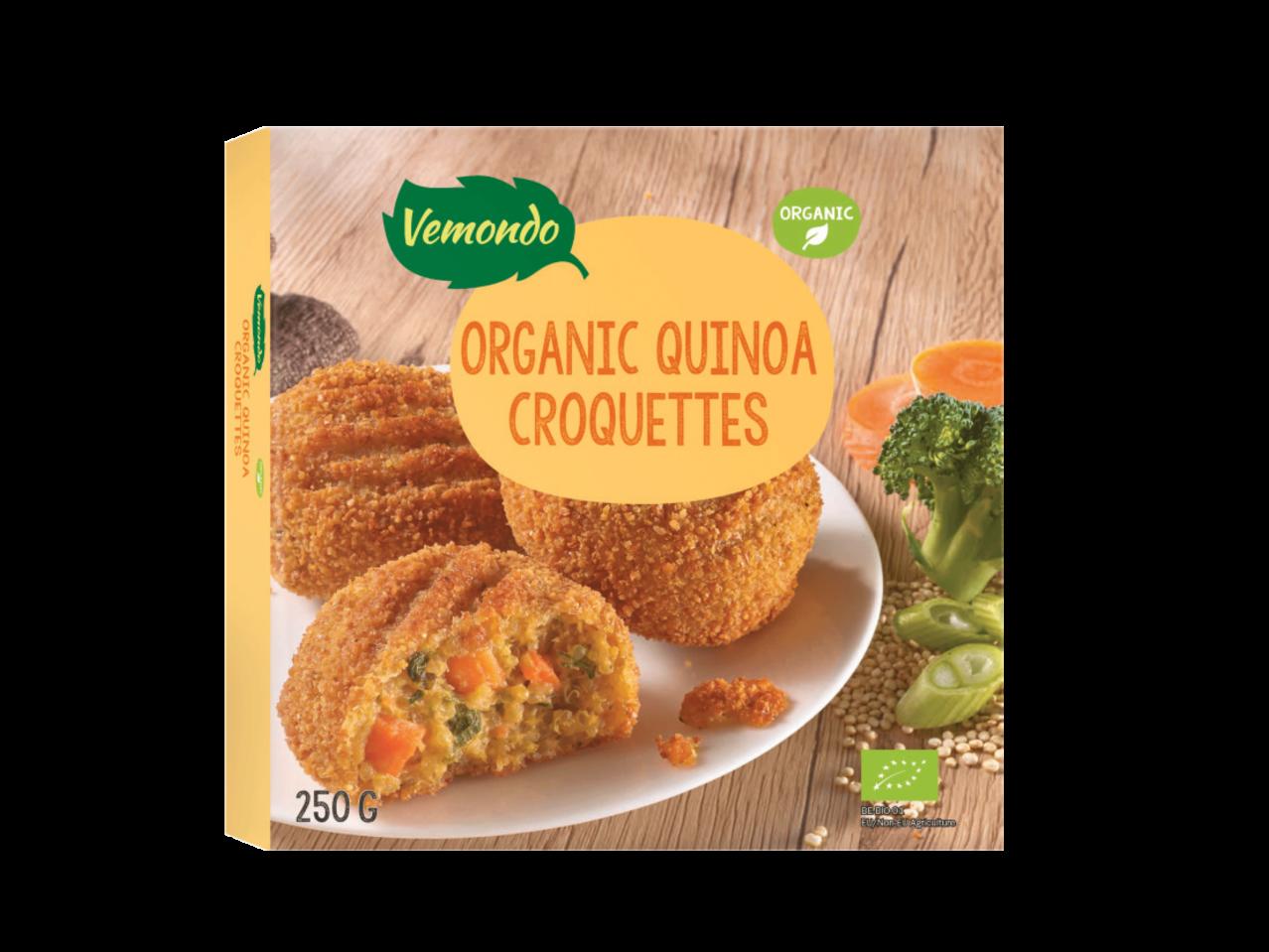 Organic Quinoa Croquettes