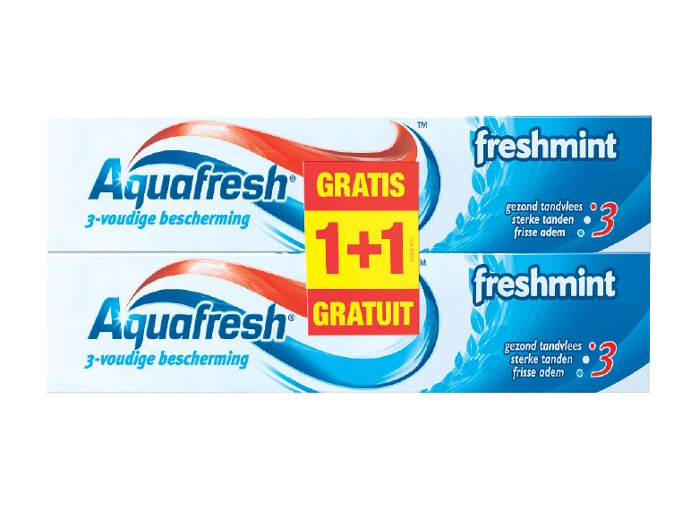 Dentifrice fresh mint triple protection