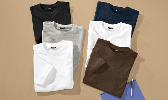 3 tee-shirts manches courtes