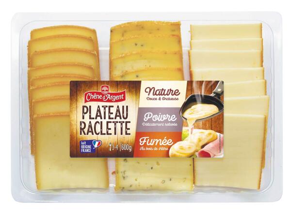 Plateau raclette 3 fromages