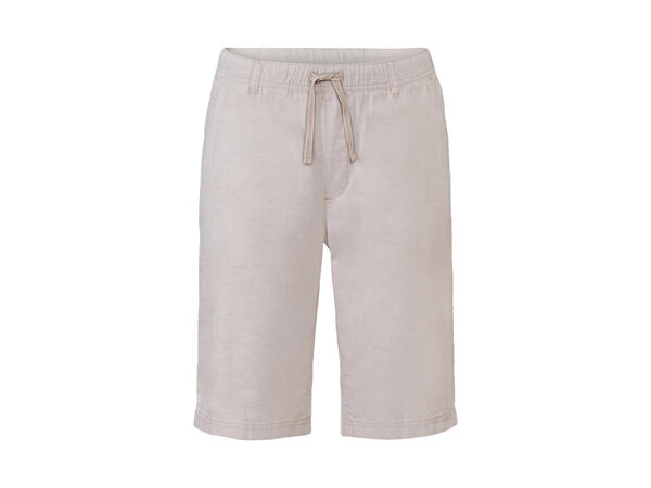 Men's Linen Blend Shorts