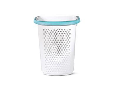 Easy Home Rolling Laundry Basket