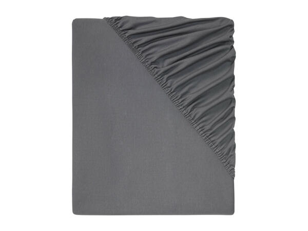 Livarno Home Jersey Fitted Sheet