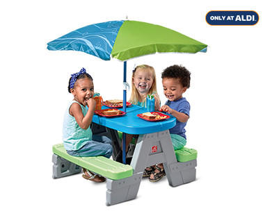 Step2 Sit & Play Picnic Table with Umbrella