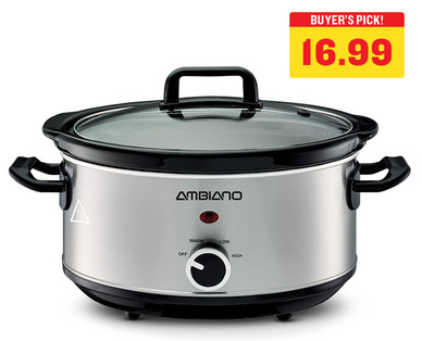 Ambiano 7-Quart Slow Cooker