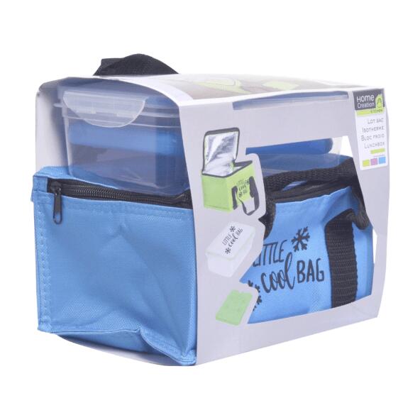Sac isotherme bloc froid et lunch box