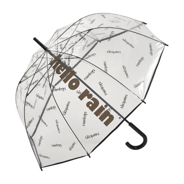 Transparent paraply