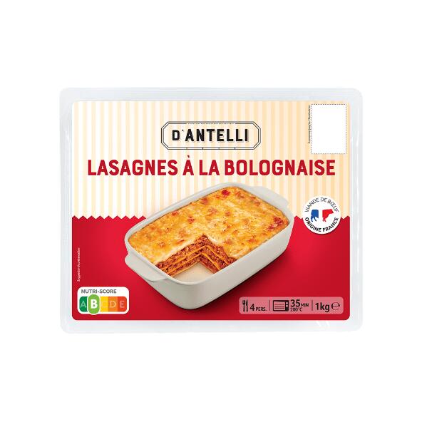 D'ANTELLI(R) 				Lasagnes à la bolognaise