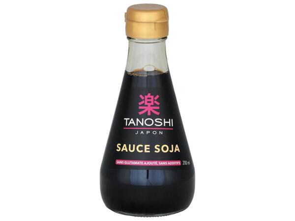 Tanoshi sauce soja salée