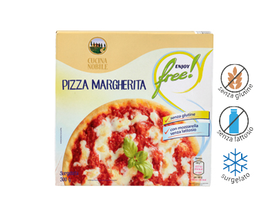 ENJOY FREE! Pizza margherita senza glutine