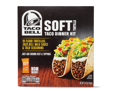 Taco Bell Soft Dinner Kit