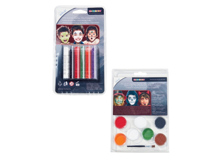 SNAZAROO 6 Face Painting Sticks/ Aqua Face Painting Set