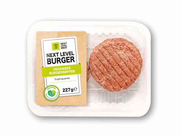 NEXT LEVEL MEAT Veganske burgerbøffer