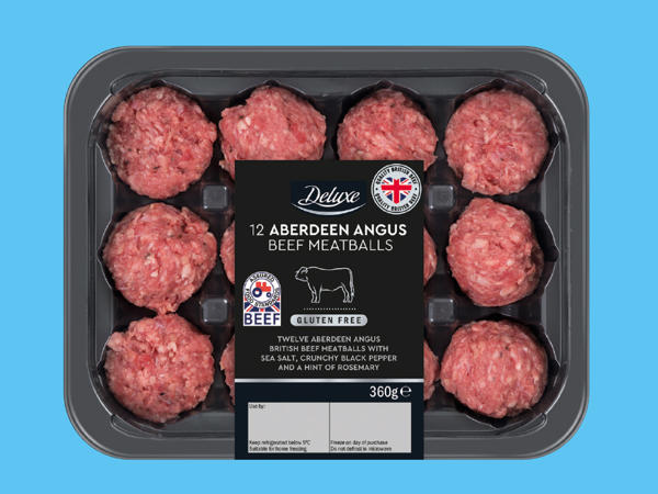 Deluxe 12 Aberdeen Angus Beef Meatballs