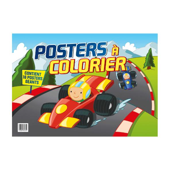 16 Posters à colorier