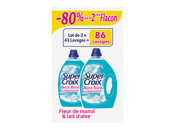 Super Croix lessive liquide Bora Bora