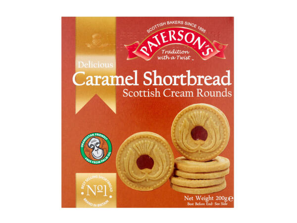 Paterson's Caramel Shortbread Rounds