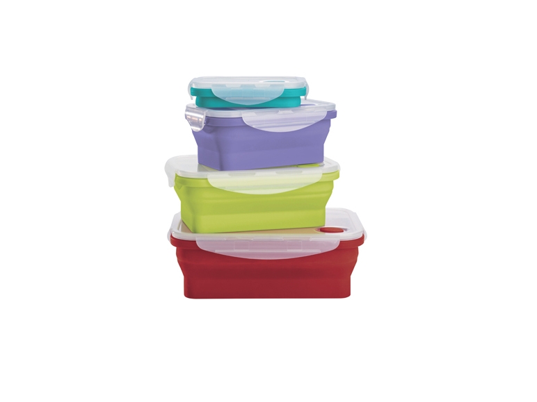 Vacuum Food Silicone Storage Containers