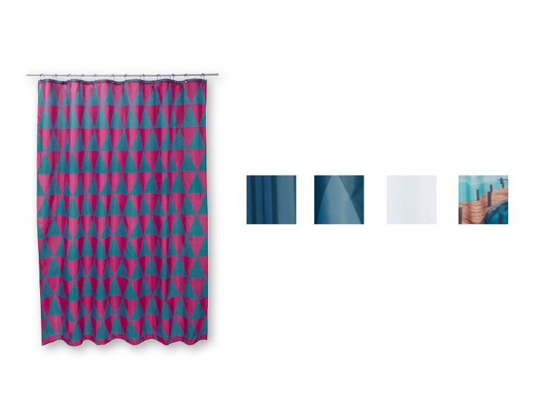 MIOMARE(R) Shower Curtain 180 x 200cm