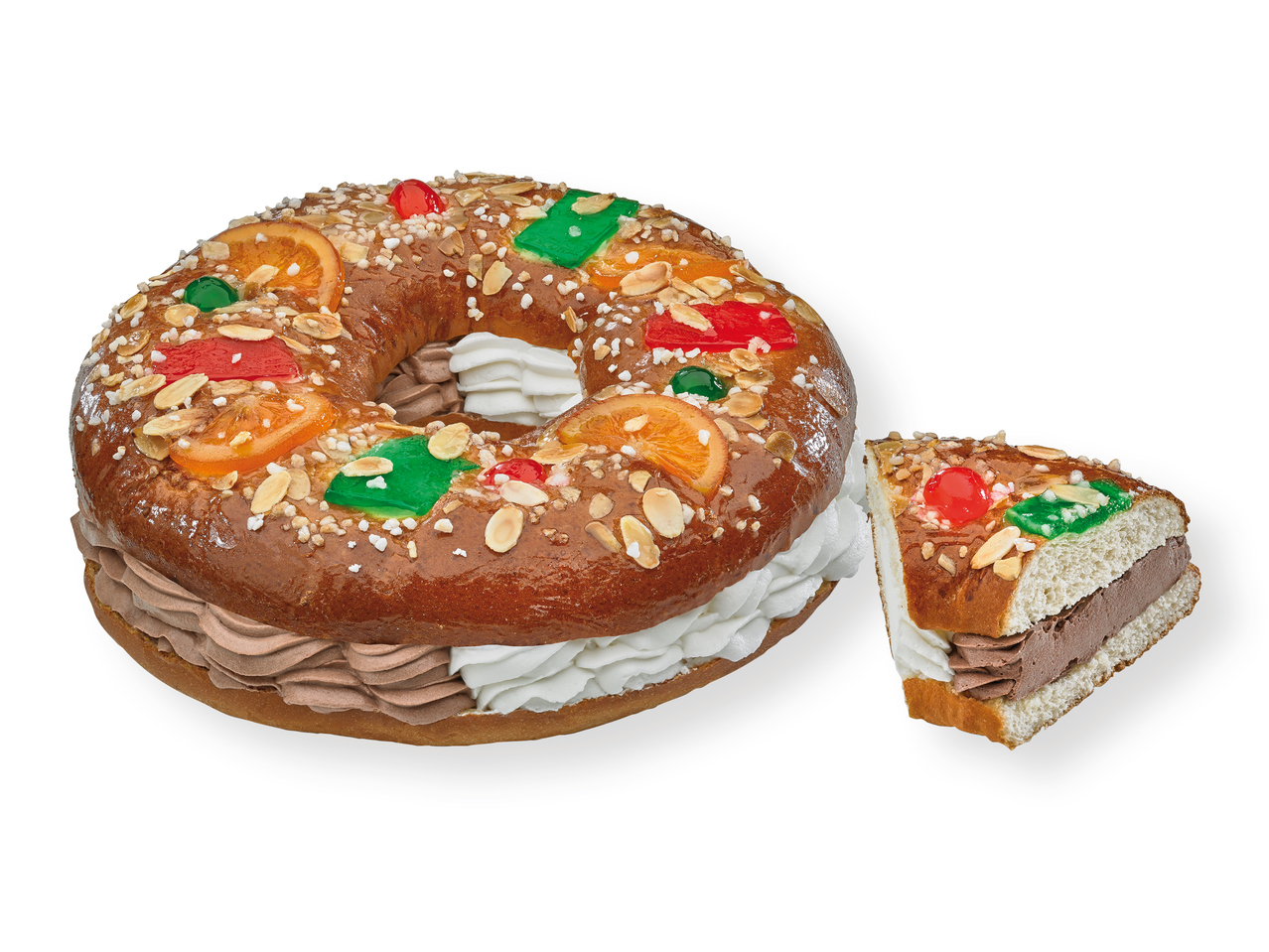 'La Cestera(R)' Roscón de Reyes con nata y trufa