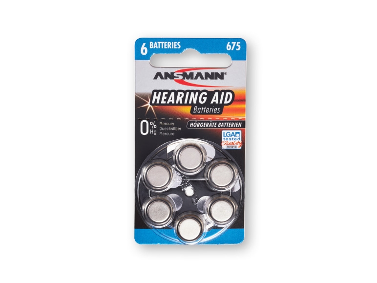 ANSMANN Hearing Aid Batteries