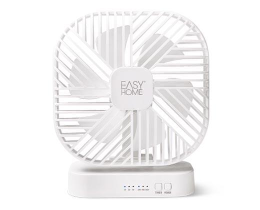 Easy Home 
 USB or Battery Powered 5" Fan